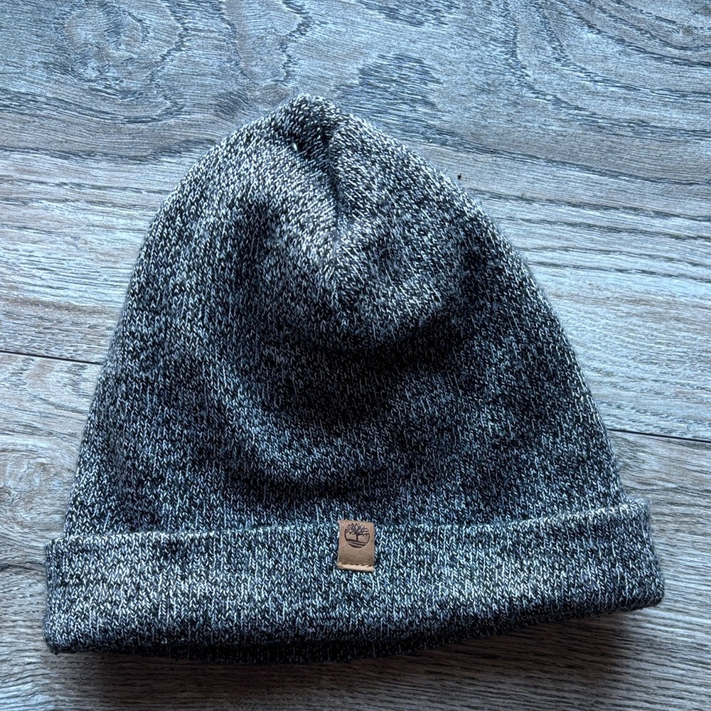 Timberland Charcoal Knit Beanie